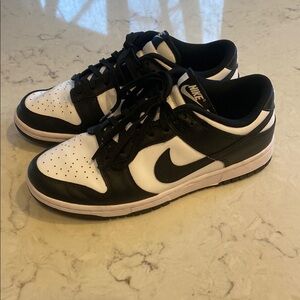Nike Black and White Women's Dunk Low